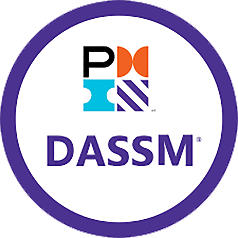 The PMI Disciplined Agile Senior Scrum Master (PMI-DASSM) certification validates advanced expertise in leading agile teams using Disciplined Agile principles to enable context-based scaling, enhance team performance, and support enterprise agility.