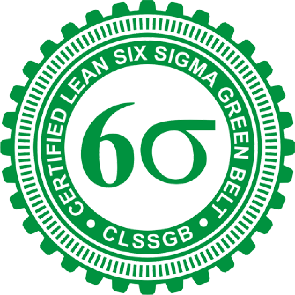 The Lean Six Sigma Green Belt (LSS) certification confirms the capability to lead or support process improvement initiatives using the D-M-A-I-C methodology, applying Lean and Six Sigma tools to improve quality, efficiency, and data-driven decision-making across projects and teams.