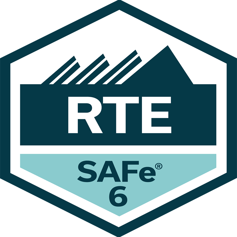 The SAFe Release Train Engineer (SAFe RTE) certification demonstrates expertise in facilitating Agile Release Trains (ARTs), managing dependencies, and enabling end-to-end program execution across large-scale agile organizations.